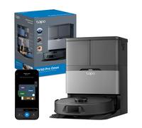 Tapo RV50 Pro Omni Robot Aspirapolvere Lavapavimenti con Mappatura 15000Pa, Base All-in-One, Antigroviglio, Mocio Estensibile/Lavaggio/Rimozione/Asciugatura Automatici, Ricarica Detergente, Alexa