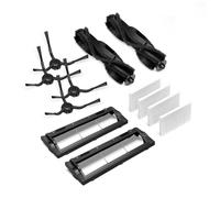 Tapo RVA104 Robot Kit di Sostituzione Aspirapolvere, Spazzola Principale×2, Copertura×2, Spazzola Laterale×4, Filtro HEPA Lavabile×4, RV30 Max, RV30 Max Plus, RV20 Max, RV20 Max Plus