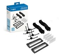 Tapo RVA104 Robot Kit di Sostituzione Aspirapolvere, Spazzola Principale×2, Copertura×2, Spazzola Laterale×4, Filtro HEPA Lavabile×4, RV30 Max, RV30 Max Plus, RV20 Max, RV20 Max Plus