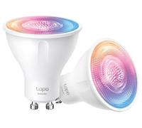 Tapo Smart Wifi Led Spotlight 3.7W Gu10 350Lm 2200-6500K Cambio Colore 2 Pezzi