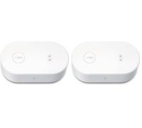 Tapo T300 Sensore Intelligente di Perdite d'Acqua, Avviso di Gocciolamento e Perdite, Allarme 90dB, IP67 Impermeabile, Notifica dell'APP, Posizionamento Flessibile, Hub Obbligatorio (Confezione da 2)