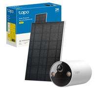 Tapo TC82 KIT 2K 3MP Telecamera di Sicurezza Solare a Batteria per Esterni, Senz