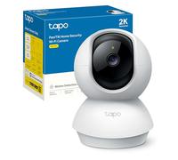 Tapo Telecamera Wi-Fi Interno 2K 3MP, Videocamera Sorveglianza, Visione Notturna, Rilevamento del Pianto del Bambino, Modalità Privacy, Storage su Cloud, MicroSD fino a 512GB, Alexa e Google, C21A
