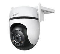 Tapo TP-Link C520WS, Telecamera di sicurezza Wi-Fi per esterni, definizione 4MP, visione notturna Starlight-Color, audio bidirezionale. Cloud Video Recording, Funziona con Alexa