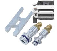 Tapón prueba fugas Aire acondicionado coche conector manguera refrigeración Taller mecánico garaje reparación adaptador presión diagnóstico