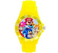 TAPORT Orologio al quarzo in silicone giallo per i fan del gioco e5