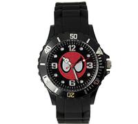 Taport® Spiderman quarzo tondo orologio sportivo fascia in silicone nero