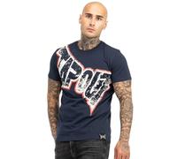 Tapout Bernardino Short Sleeve T-shirt Blu 2XL Uomo