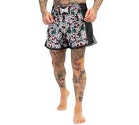 Tapout Bollan Pantaloni da Boxe, Nero/Multicolore, S Uomo