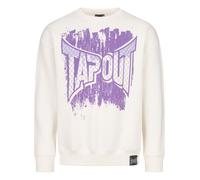 Tapout Felpa ' CF CREW ' lilla chiaro / bianco Uomo Tapout S lilla chiaro / bianco