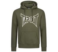 Tapout Felpa sportiva oliva / verde scuro / bianco Uomo Tapout M oliva / verde scuro / bianco