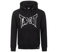 Tapout Giacca di felpa 'Marfa' nero / bianco Uomo Tapout XXXL
