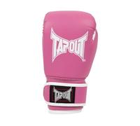 Tapout Junior Guanti da boxe in ecopelle (1 paio) Mundo Rosa/Bianco 04 oz