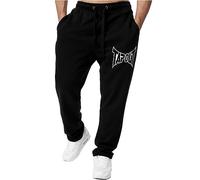 Tapout Lifestyle Basic Jogger Jogging, Nero/Bianco, XXXL Uomo, 940008
