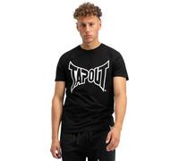 Tapout Lifestyle Basic Tee T-Shirt, Nero/Bianco, XL Uomo
