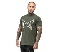 Tapout Maglietta oliva / bianco Uomo Tapout S oliva / bianco