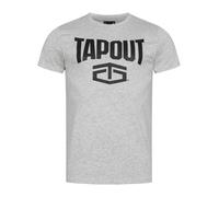 Tapout Maglietta 'Active' grigio sfumato / nero Uomo Tapout L grigio sfumato / nero