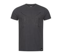 TAPOUT Lifestyle Basic Tee T-Shirt, Antracite/Nero, M Uomo