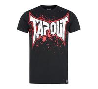 Tapout Splashing Short Sleeve T-shirt Nero 3XL Uomo