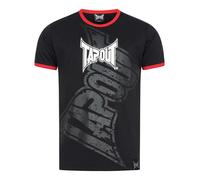 Tapout Maglietta 'Trashed' grigio scuro / rosso / nero / bianco Uomo Tapout XXL
