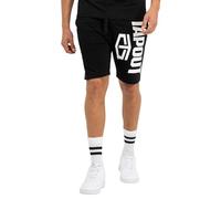 Tapout Pantaloncini Active Basic, Nero/Bianco, M Uomo