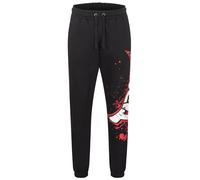 Tapout Splashing Jogger Jogging, Nero/Rosso/Ecru, XXL Uomo