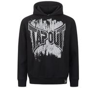Tapout Pullover 'CF Hood' grigio chiaro / nero Uomo Tapout XL