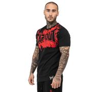 Tapout Maglietta 'SPLASHED' nero, Taglia L