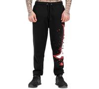 Tapout Splashing Jogger Jogging, Nero/Rosso/Ecru, XXXL Uomo