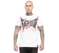 Tapout Splashing Short Sleeve T-shirt Bianco L Uomo