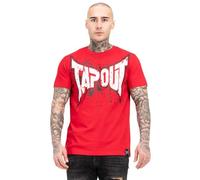 Tapout Maglietta ' SPLASHING ' rosso / bianco, Taglia XXL