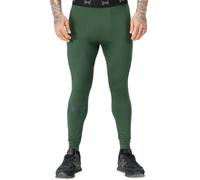 Tapout Training Legging Pantaloni da Ginnastica, Verde/Nero, S Uomo
