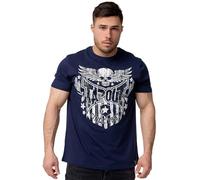 Tapout Westlake T-Shirt, Blu/Bianco, XL Uomo, 940012