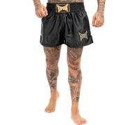 Tapout Zorrey Pantaloni da Boxe, Nero/Oro, 3XL Uomo