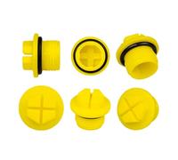 Tappa di filler olio in gomma durevole Talbani per olio per le perdite per la riparazione dell'auto Design versatile per prestazioni e durata di servizio giallo M10x1