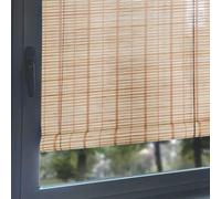 VERDELOOK Africa, Tapparella in Listelli di Bamboo, 200x300 cm, Marrone Chiaro