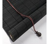 Tapparella a Rullo in Listelli di Bambù Midollino 108 x 300 cm con Sollevatori Anti-Uv Privacy Tapparella in Listelli di Bamboo per Interni Esterni Personalizzate, A