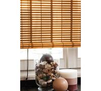 VERDELOOK Africa, Tapparella in Listelli di Bamboo, 100x160 cm, Marrone Chiaro
