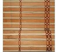 VERDELOOK Africa, Tapparella in Listelli di Bamboo, 100x160 cm, Marrone Chiaro