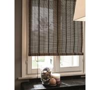 VERDELOOK | Africa, Tapparella in Listelli di Bamboo, 150x300 cm, Marrone Scuro, Tapparella per Porte e Finestre Arrotolamento a Carrucola