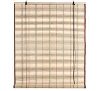 Tapparella avvolgibile Camelia Bambù 120x250cm Tenda a rullo Bamboo Arredamento Casa Protezione Luce STI