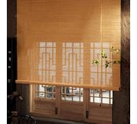 Tapparella Avvolgibile in bamboo a rullo | In listelli di bambù Home Balcone Privacy Protezione Parasole Oscurante per porte finestre Interni ed Esterni Varie Dimensioni