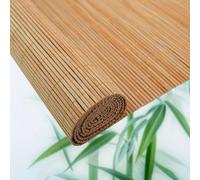 Tapparella Bamboo Avvolgibile Tenda a Rullo in Bambù per Esterni Interni 50 80 100 110 120 140 150 160 180cm Tende Romane Naturali Retrò Filtro Luce/Privacy/Anti-UV Facili Da Installare(W90xH120cm)
