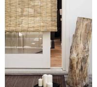 Tapparella in arelle bamboo con carrucola 150x300cm legata in nylon ombreggiante