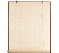 Tapparella con carrucola bamboo canniccio ombra bordo cotone VARI MISURE/MODELLI