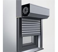 Tapparella esterna rettangolare, bianco traffico simile a RAL 9016, 80x80 cm o su misura