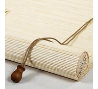 Tapparella ?in Bamboo filtro luminoso Cortina di bambù Tenda a Rullo in bambù Veneziana protezione dal sole e dalla privacy Tendina parasole,avvolgibile romane per finestre e porte (80 x 120 cm)