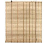 VERDELOOK Africa, Tapparella in Listelli di Bamboo, 100x160 cm, Marrone Chiaro