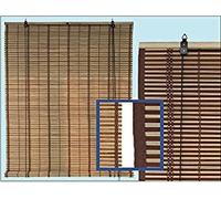 TAPPARELLA MIDOLLINO FOLK NATURALE 100XH160CM