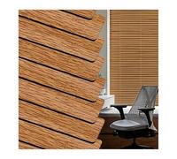 Tapparelle Veneziane in Alluminio Impermeabili Interne ed Esterne Veneziane Protezione UV Tende Plissettate per Finestre Porte Casa Ufficio Cucina(Light Brown,110X150CM)